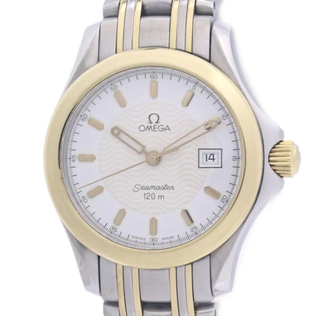 Omega Stainless Steel yellow gold (18K) Wristwatch (Pre-Owned)
