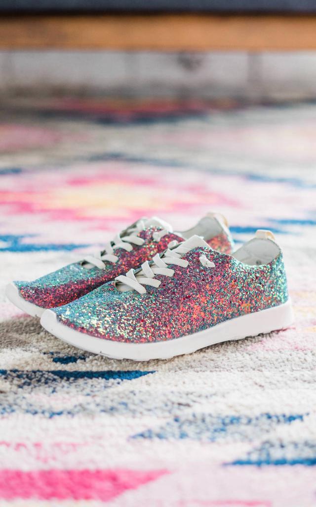 Not Rated Women's Mayo Glitter Sneakers