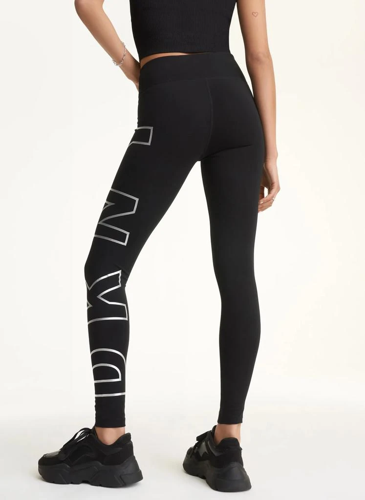 DKNY HIGH WAIST 7/8 EXPLODED LOGO LEGGINGS 2