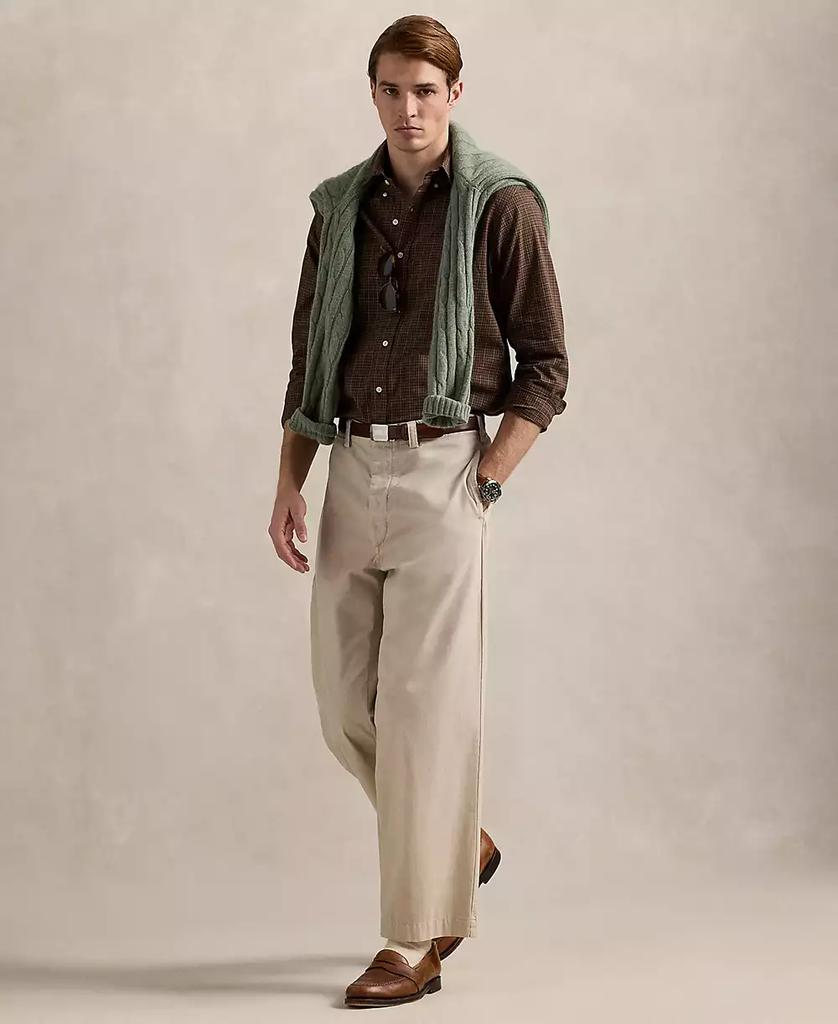 Ralph Lauren Men's Classic-Fit Plaid Twill Shirt