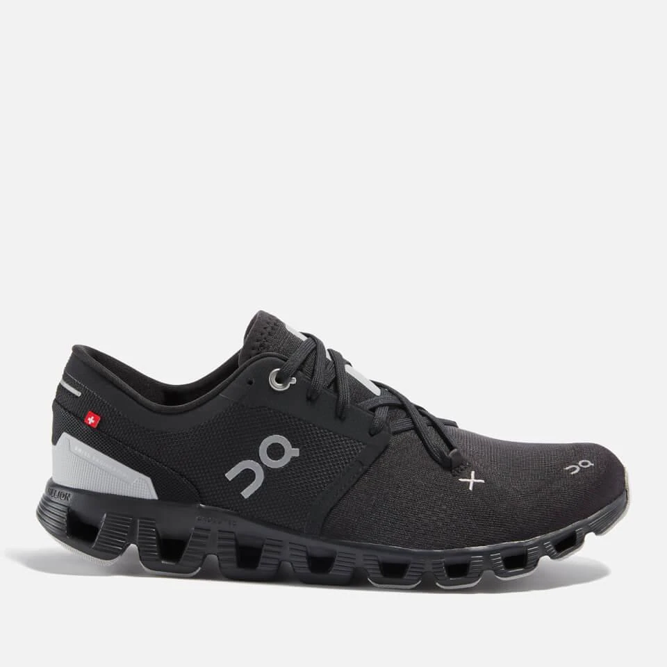 On ON CLOUD X 3 MESH RUNNING TRAINERS 1