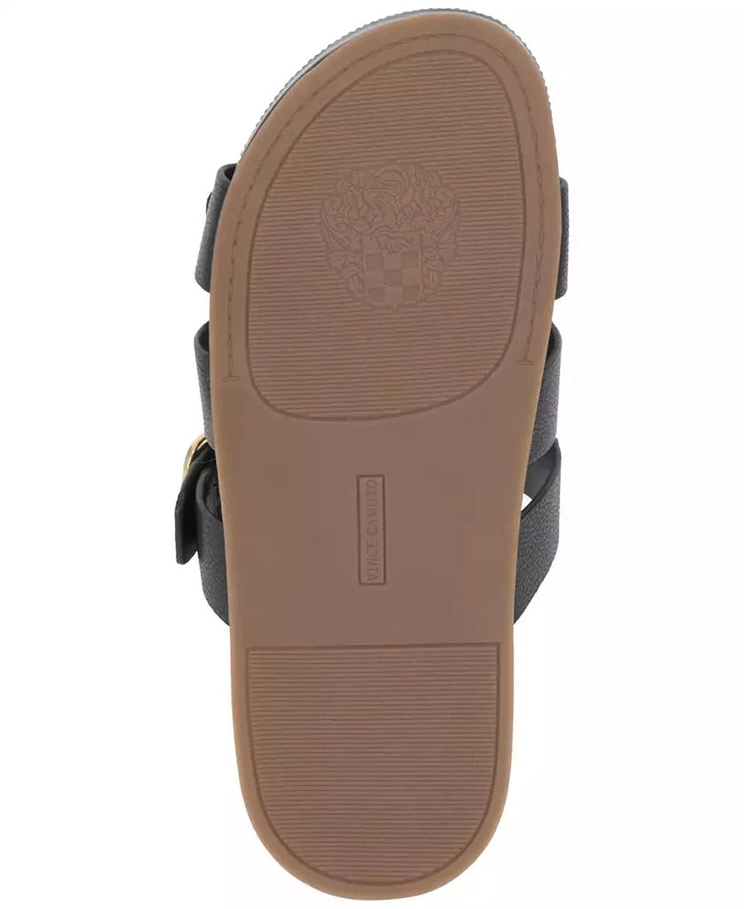 Vince Camuto Freoda Double Buckle Platform Slide Sandals 5