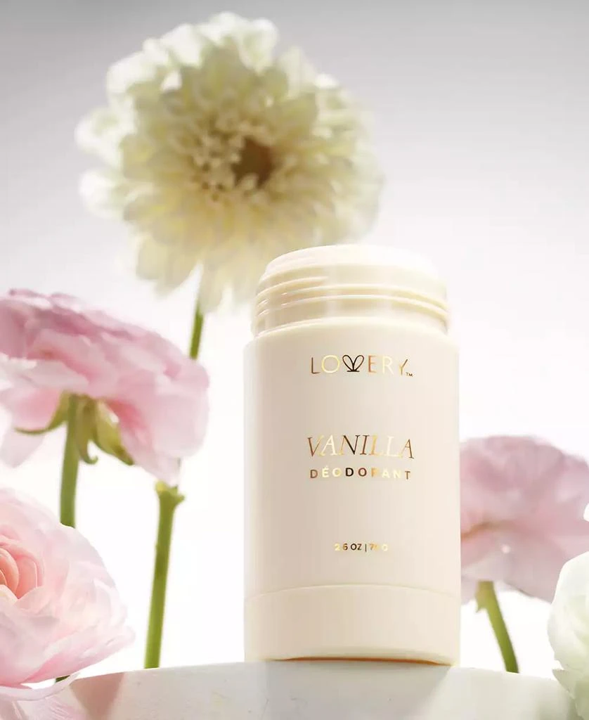 Lovery Vanilla Deodorant Stick, 2.6 oz. 4