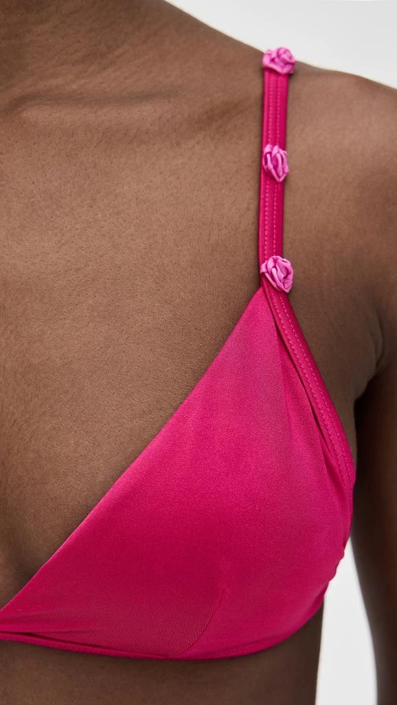 Good American Satin Perfect Fit Bikini Top 5