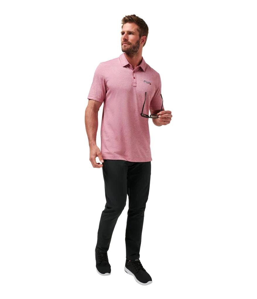 Travis Mathew Atlanta Braves The Zinna Polo 4