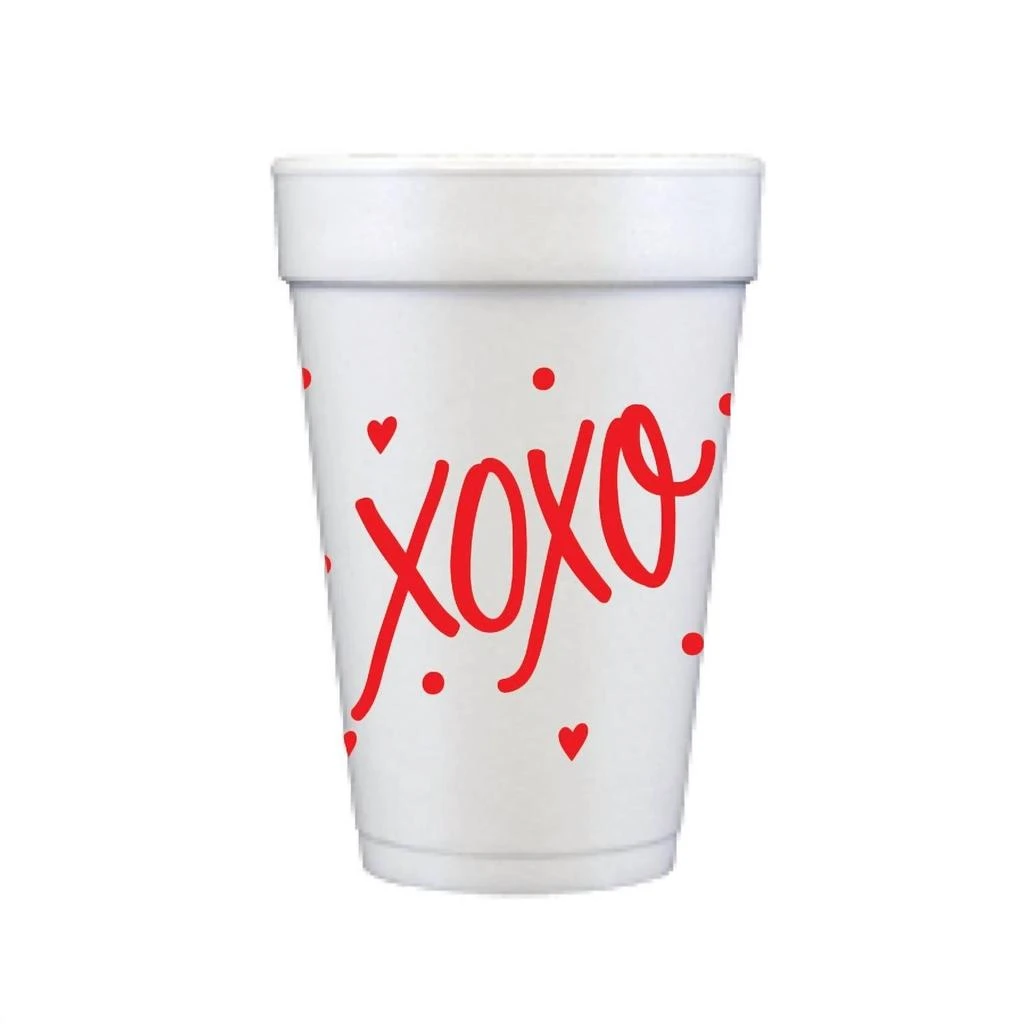 Natalie Chang Natalie Chang - Xoxo Frosted Reusable Cup Stack Set