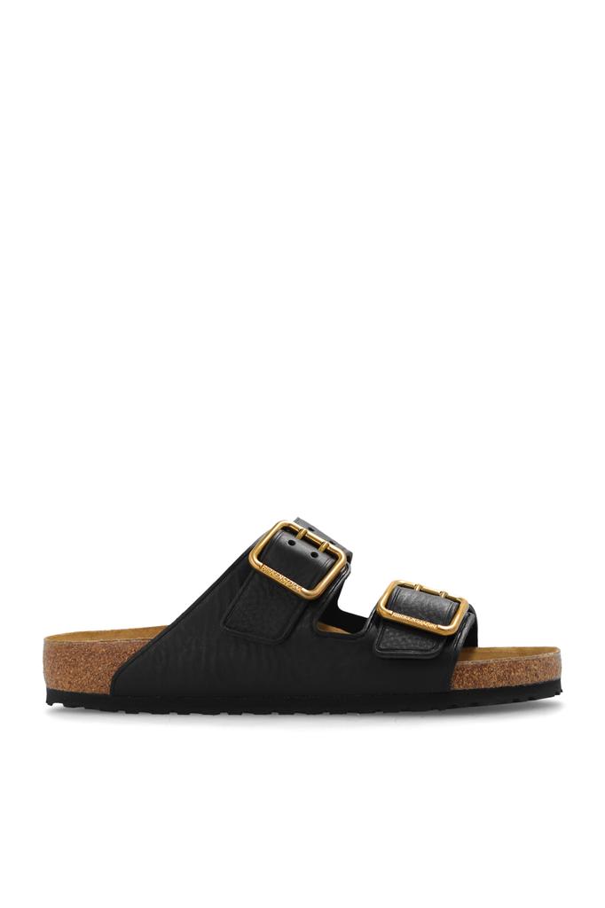 【わん】Birkenstock Arizona Bold Gap ブラック Birkenstock Arizona Bold Gap sandal in black perforated