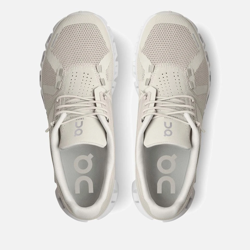 On ON WOMEN'S CLOUD 5 MESH RUNNING TRAINERS 3