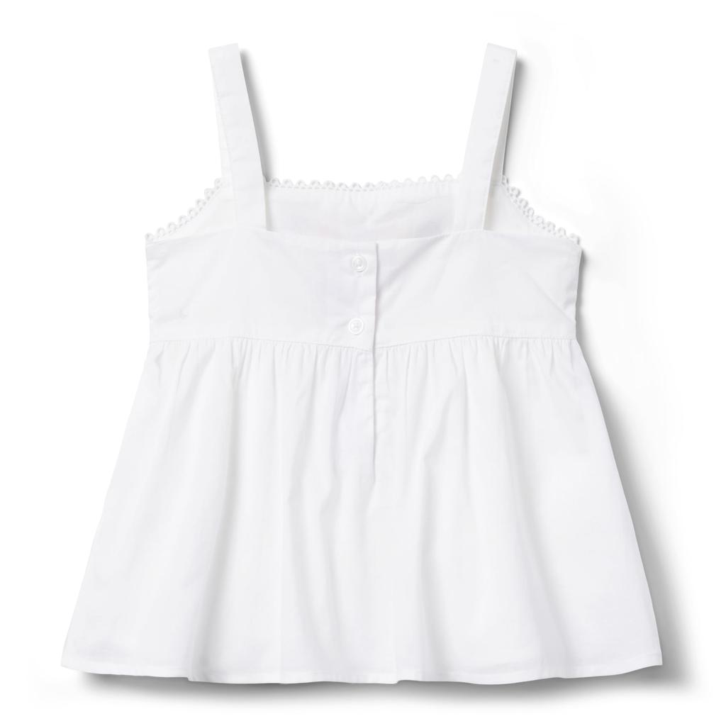 Janie and Jack Embroidered Blouse (Toddler/Little Kids/Big Kids)