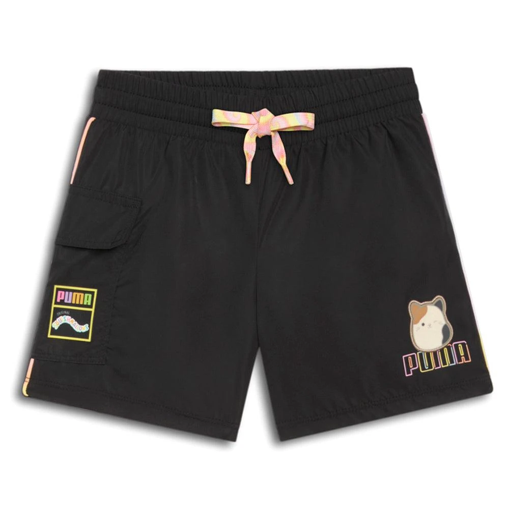Puma Squish Cargo Woven Drawstring Shorts (Infant)