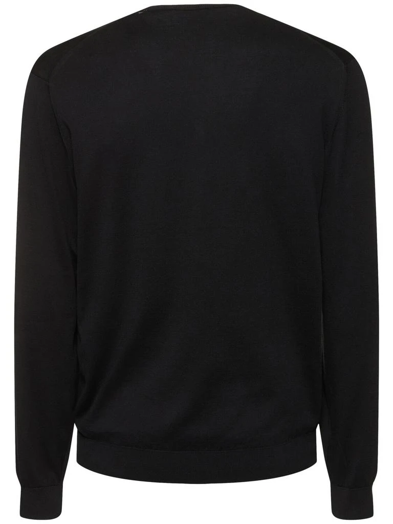 LARDINI Knit Cotton Crewneck Sweater 3