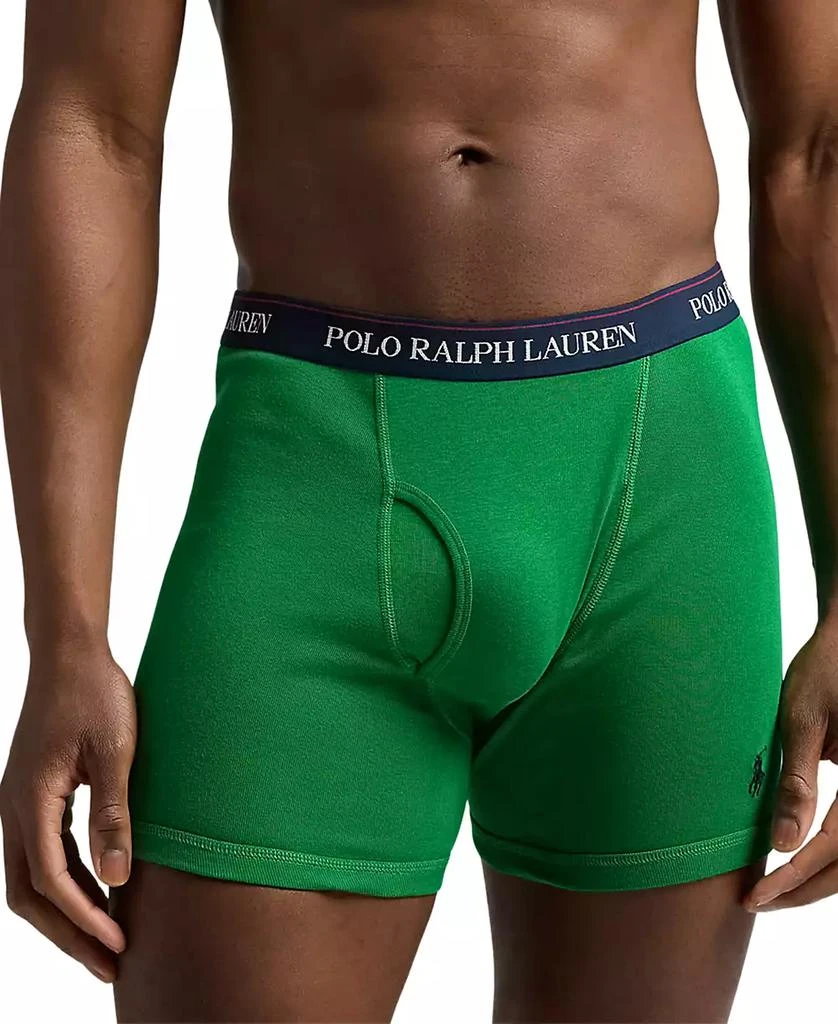 Ralph Lauren Men's 5-Pack Classic-Fit Cotton Knit Boxers, Exclusively at Macy's 2