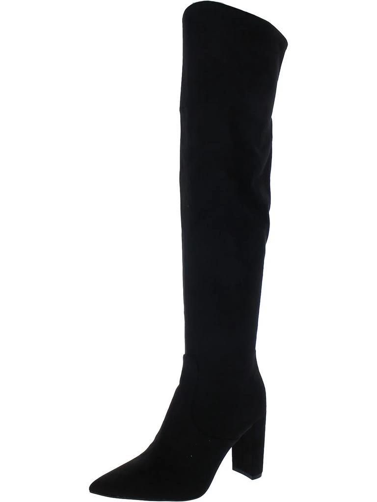 Nine West Daser Womens Faux Suede Tall Thigh-High Boots
