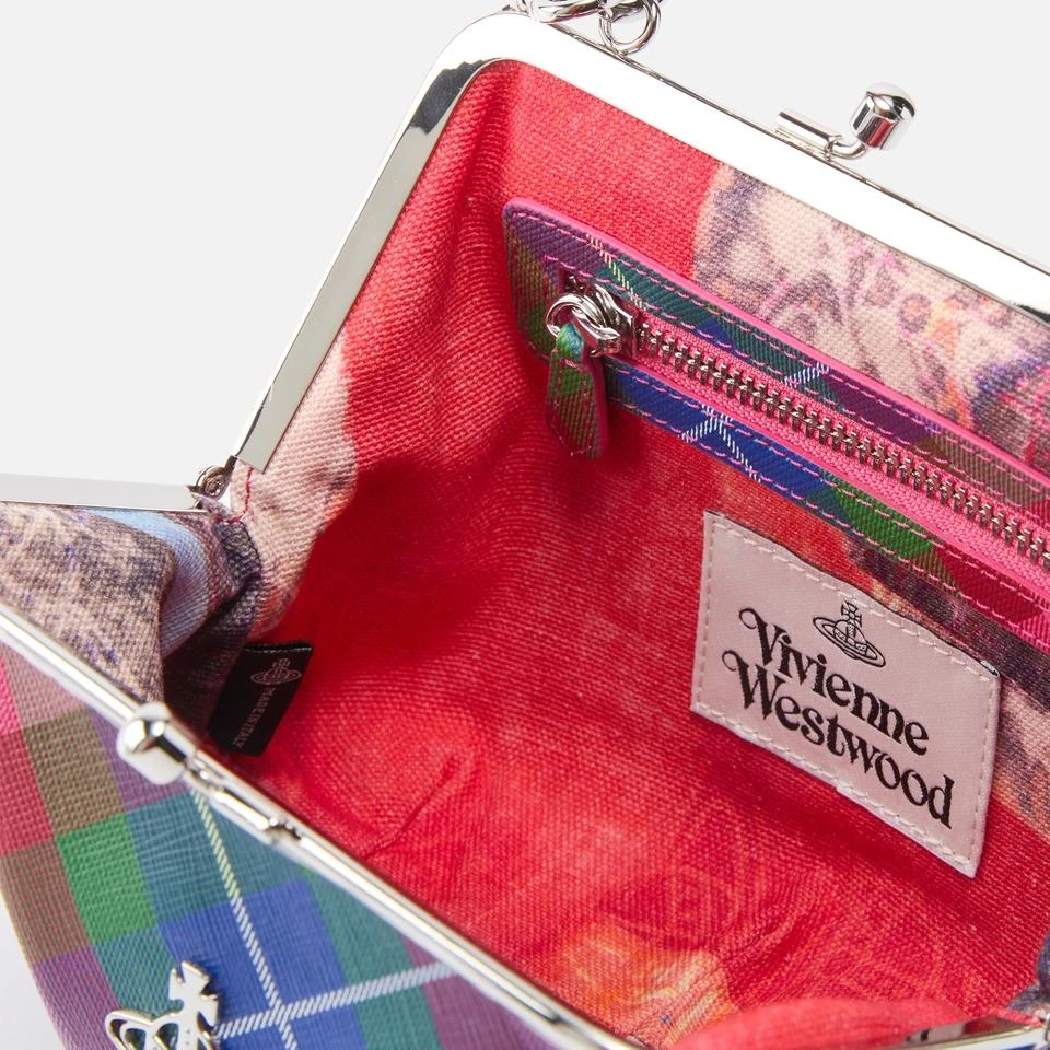 Vivienne Westwood Vivienne Westwood Printed Faux Leather Granny Frame Purse 3