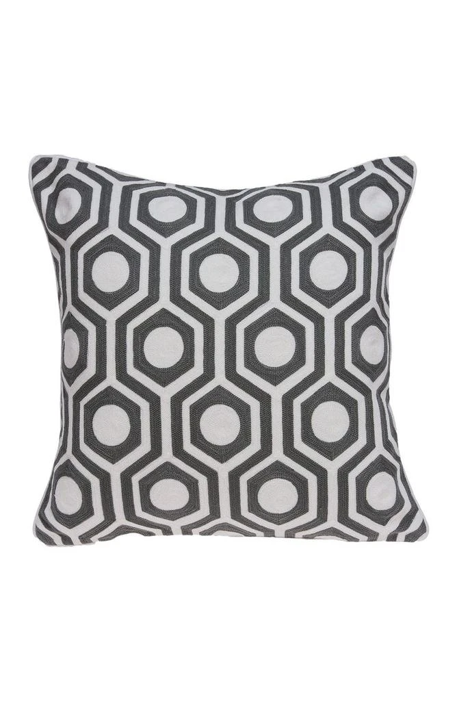 Parkland Ursae Traditional Pillow - 20" x 20" - Grey 1