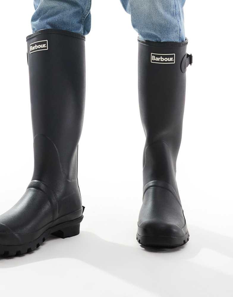 Barbour Barbour Bede wellington boots in black