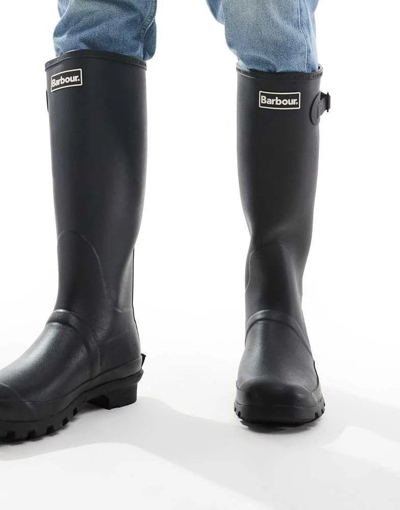 Barbour Barbour Bede wellington boots in black 1