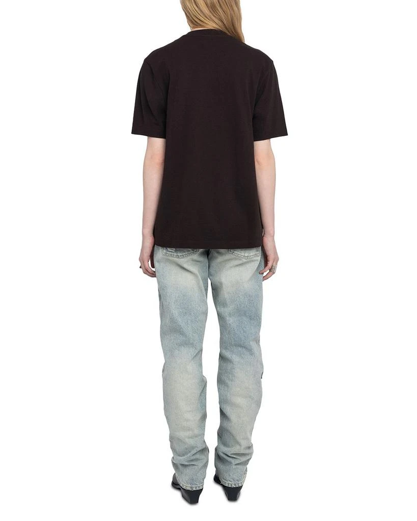 ZADIG & VOLTAIRE Edwin BC Skull Stras Tee 6