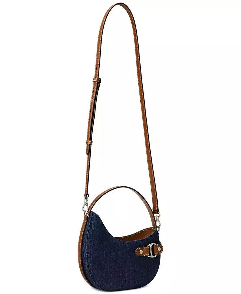 Ralph Lauren Tasha Mini Denim Crossbody Bag 5