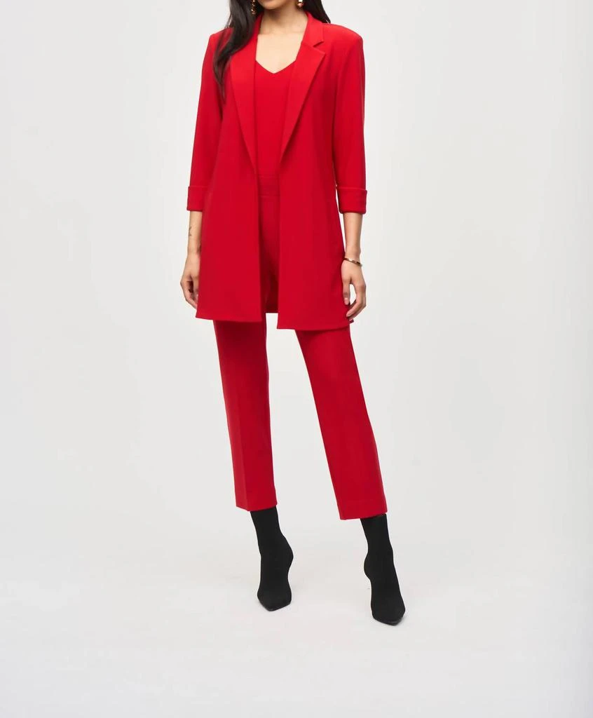 JOSEPH RIBKOFF Joseph Ribkoff - Knit Long Blazer 3