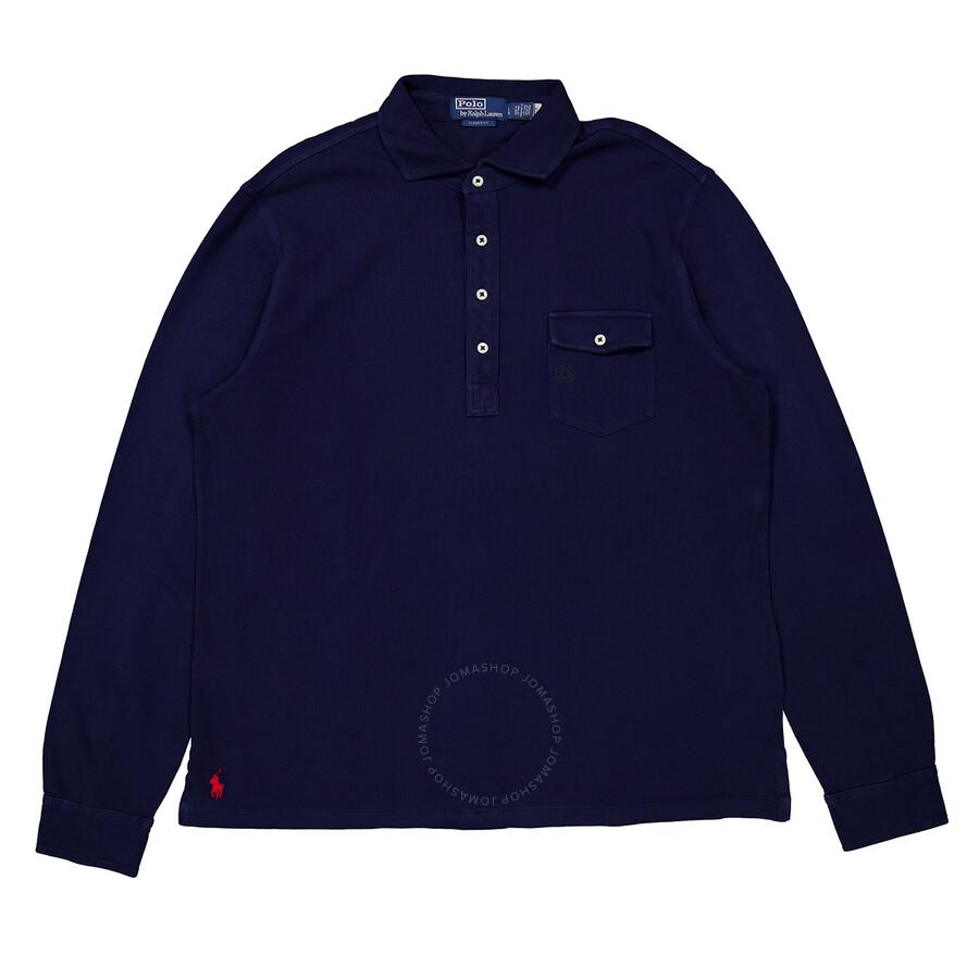 Ralph Lauren Long-Sleeve Cotton Polo Shirt - Polo Shirts