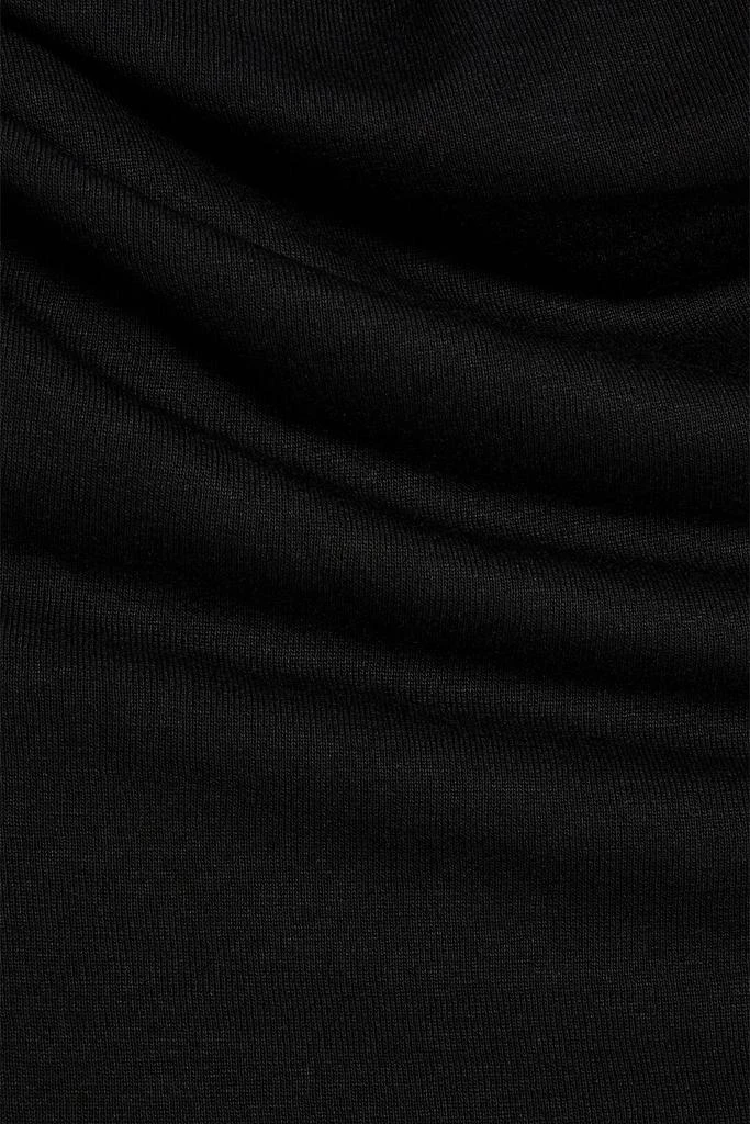 Helmut Lang Draped cutout stretch-jersey top 4