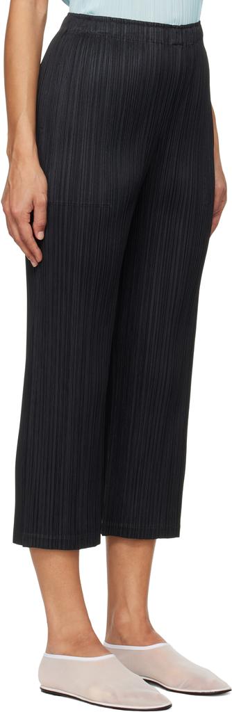Pleats Please Black Thicker Bottoms 2 Trousers