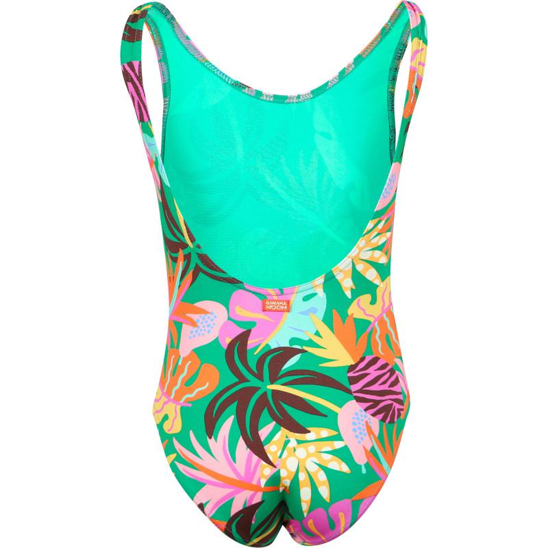 BANANA MOON Tropical print one piece swimsuit in green