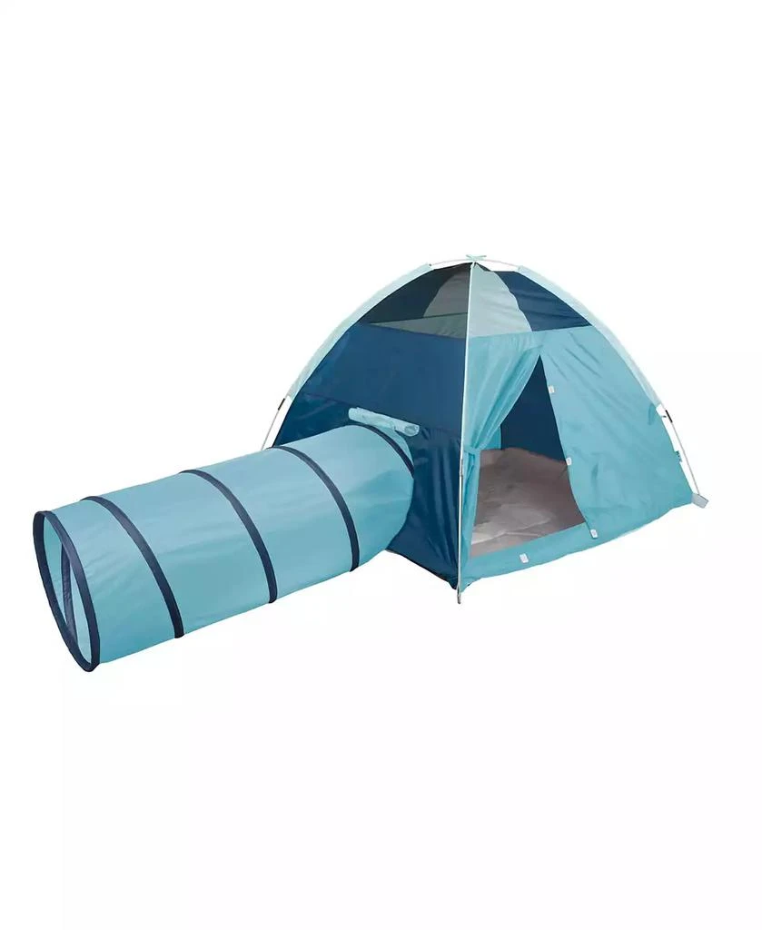 Pacific Play Tents Cool Blue Tent + Tunnel Combo