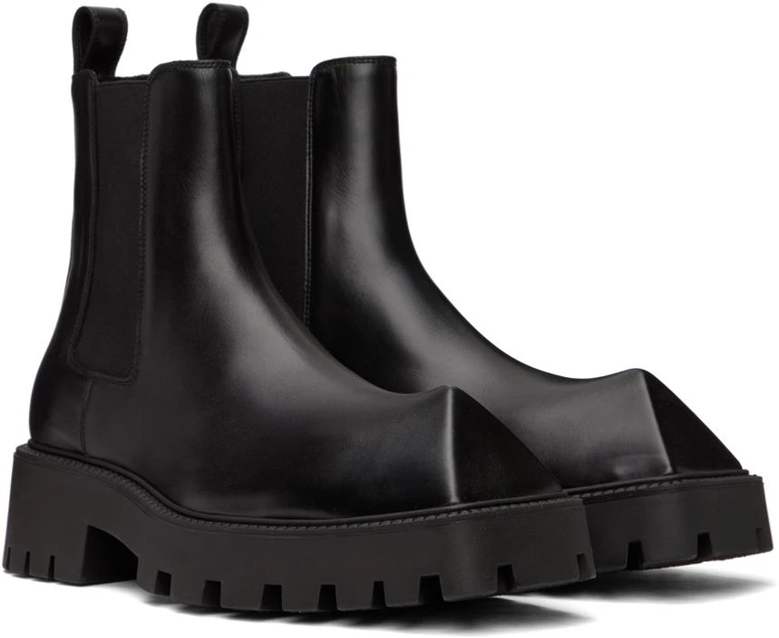 Balenciaga Black Rhino Chelsea Boots 4