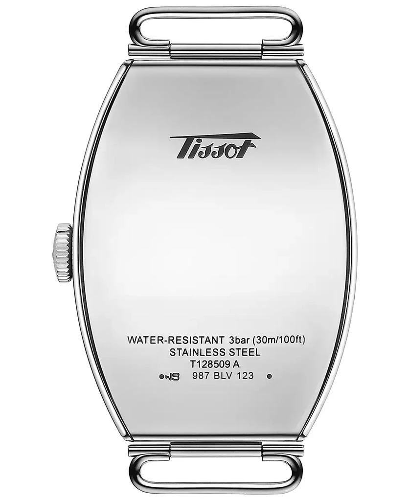 Tissot Unisex Swiss Heritage Porto Black Leather Strap Watch 42mm 4