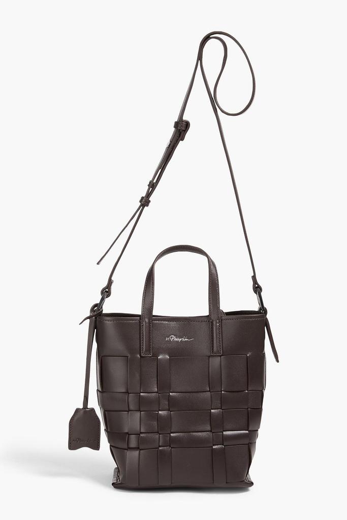 3.1 Phillip Lim Odita woven leather bucket bag