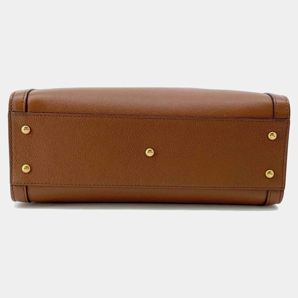 Gucci Gucci Leather Small Diana NM Bamboo Handle Tote Bag 4