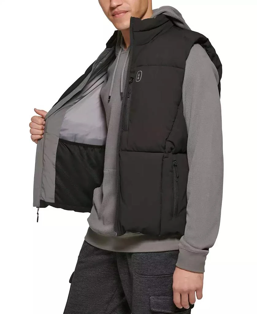 BASS OUTDOOR Men's Glacier Quilted Full-Zip Hiking Vest 3