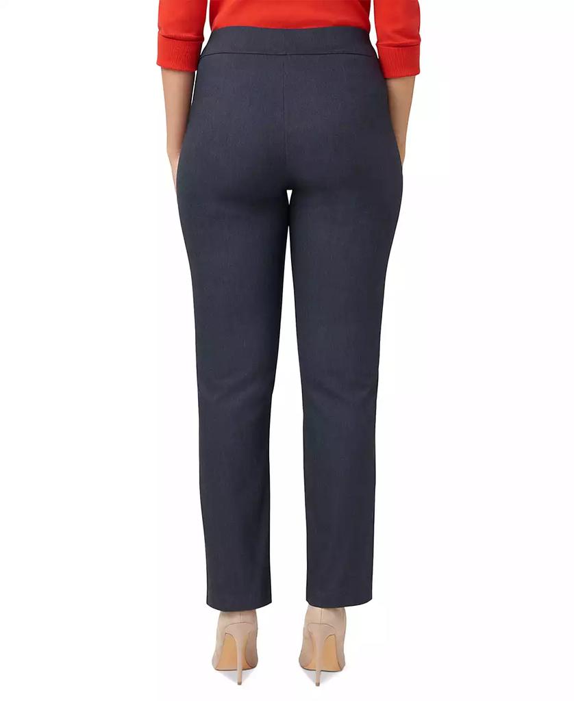 Hue Women's Pull-On Mid-Rise Denim Leggings