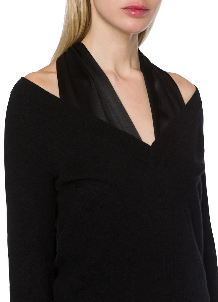 ALBERTA FERRETTI Jumper with satin scarf 4