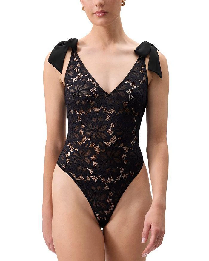 Rya Collection Amour Stretch Lace Teddy - Exclusive