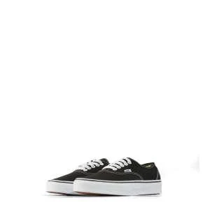 Vans Authentic Canvas Trainers - Black/White 6
