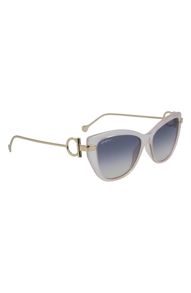 Salvatore Ferragamo 55mm Cat Eye Sunglasses 3