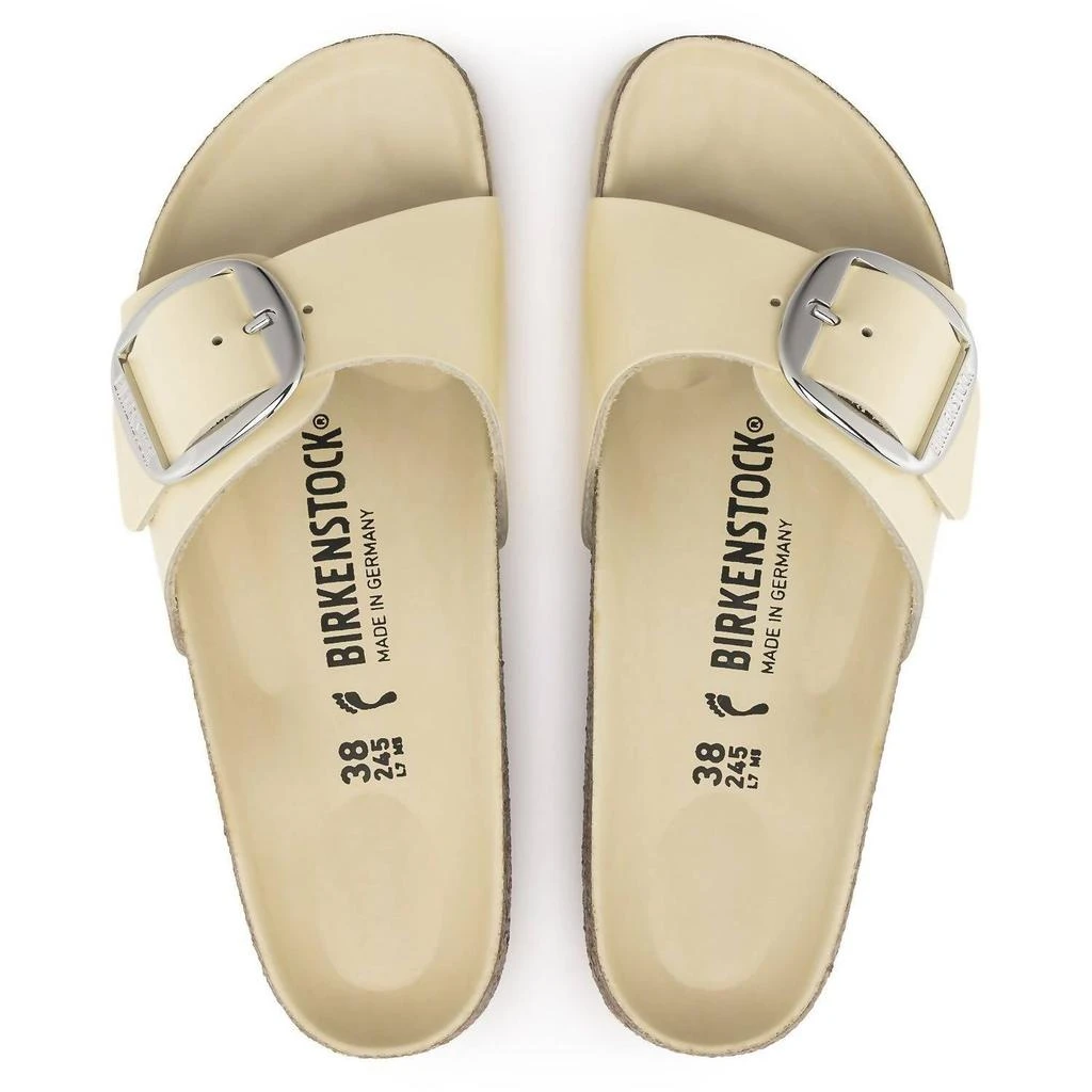 Birkenstock Women's Madrid Big Buckle Sandal In High Shine Butter 3