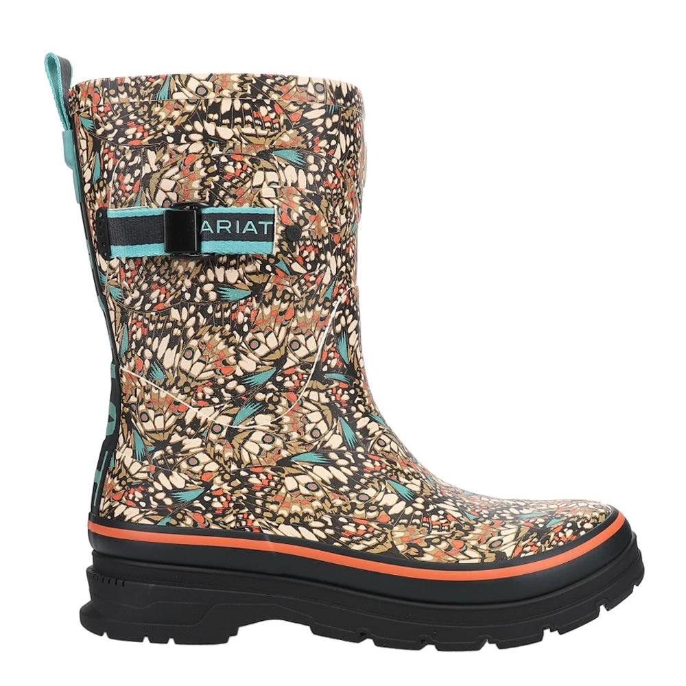 Ariat Kelmarsh Mid Butterfly Graphic Rain Boots 1