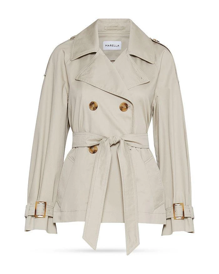 Marella 1 Remote Cropped Trench Coat 6