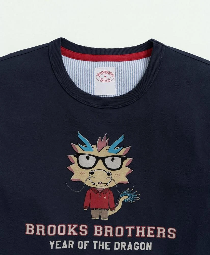 Brooks Brothers Men's Cotton Lunar New Year Graphic T-Shirt 2