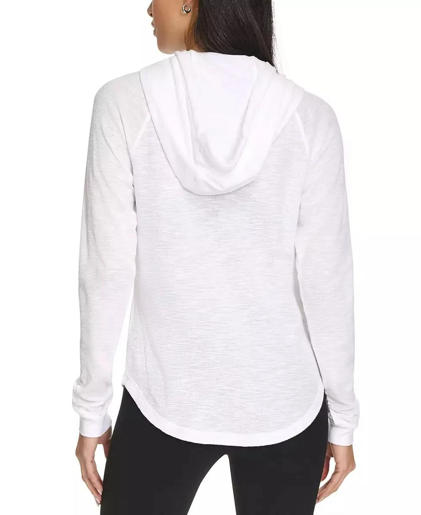 Calvin Klein Ruched-Sleeve Zip Hoodie 6