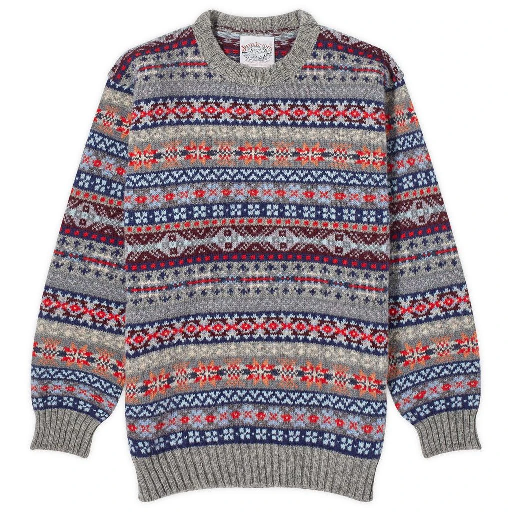 Jamiesons of Shetland Jamieson's of Shetland Fair Isle Crew Knit 1