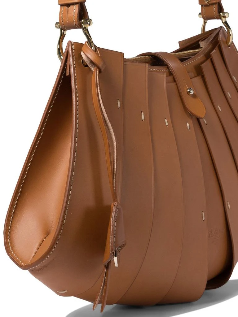 Boldrini Selleria Boldrini Selleria Pleated Shoulder Bag 4