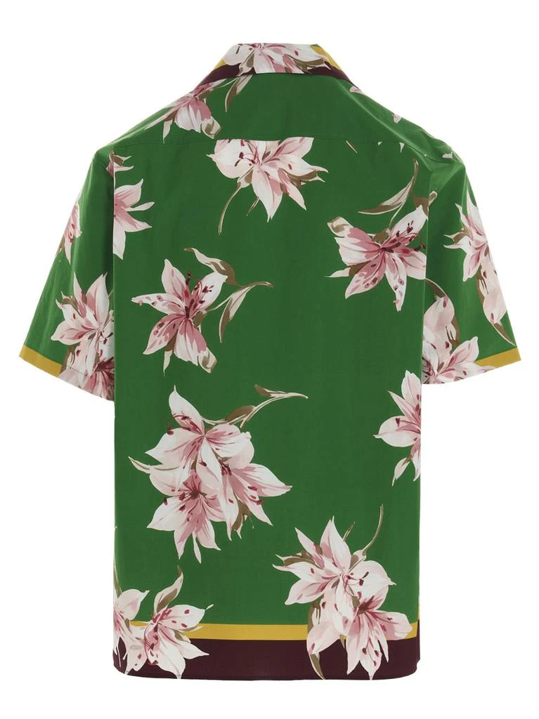 Valentino Valentino Floral Print Bowling Shirt 2