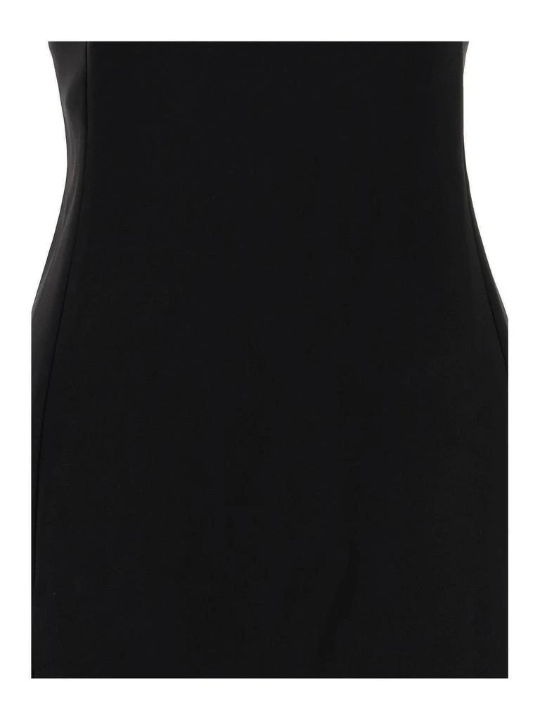 knee length dresses for ladies Sleeveless midi dress in geometric crochet