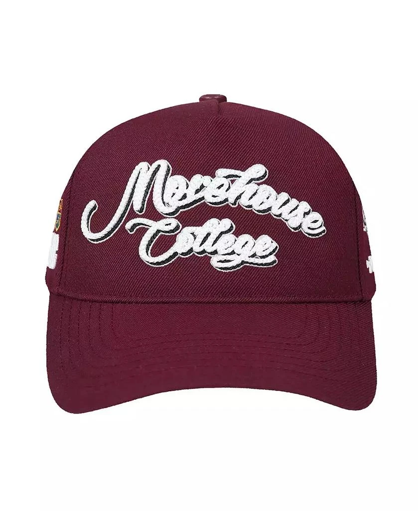 Pro Standard Men's Maroon 2025 NBA All-Star Game x HBCU Morehouse College Pro Pinch Adjustable Hat 4