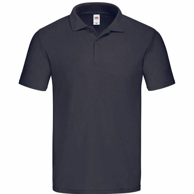The Loom Mens Original Pique Polo Shirt Deep Navy 1